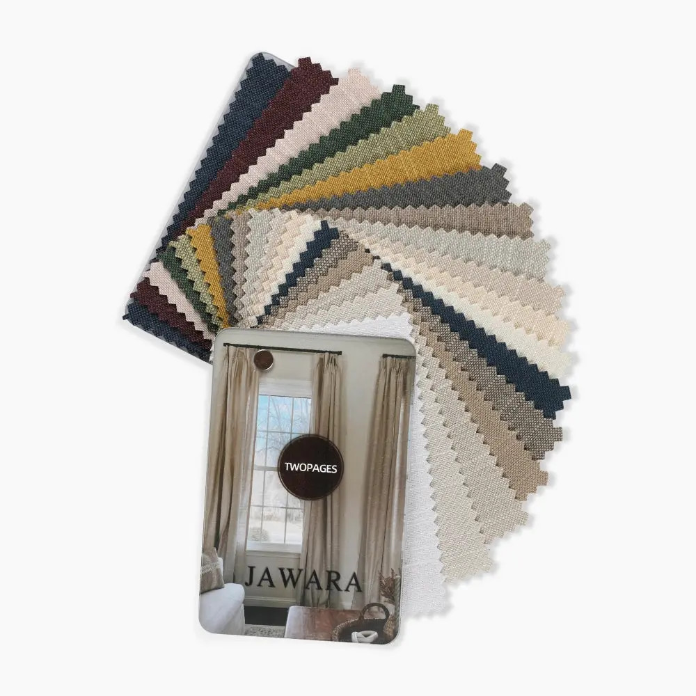 Jawara Linen Cotton Booklet 23 Colors | TWOPAGES