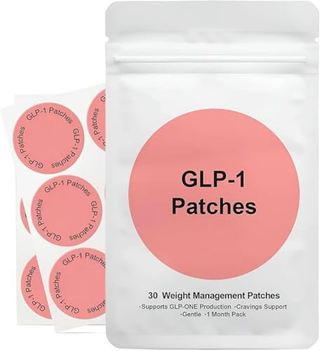 UCKBPEW GLP-1 Patches with L Glutamine,Glutamine,Cinnamon,Chromium,Pomegranate and Berberine (30 Count) | Amazon (US)