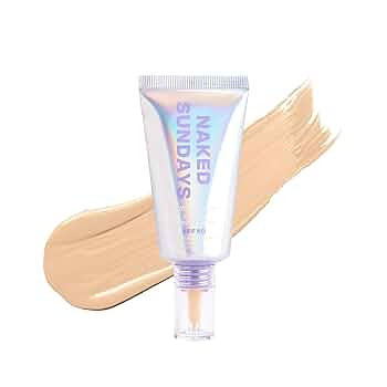 Naked Sundays BeautyScreen™ SPF 50 Mineral Peptide Foundation Tint – 2-in-1 Skin Tint & Miner... | Amazon (US)