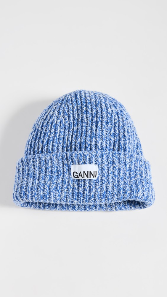 GANNI Structured Rib Beanie | Shopbop | Shopbop