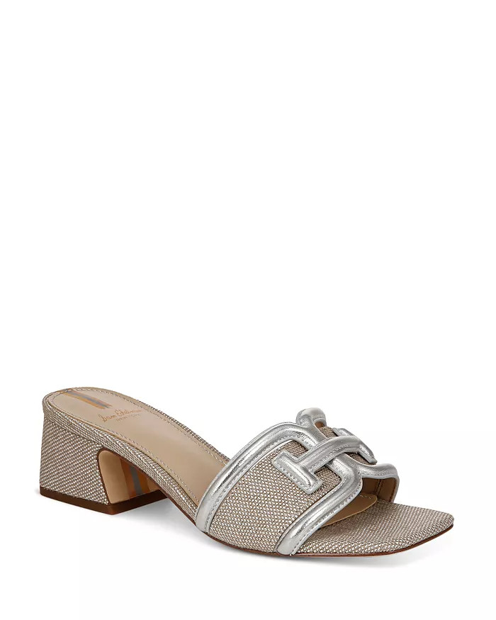 Women's Waylon Slip On Mid Block Heel Slides | Bloomingdale's (US)