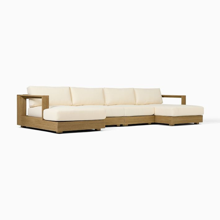 Telluride Outdoor 4-Piece U-Shaped Sectional (151") | West Elm (US)