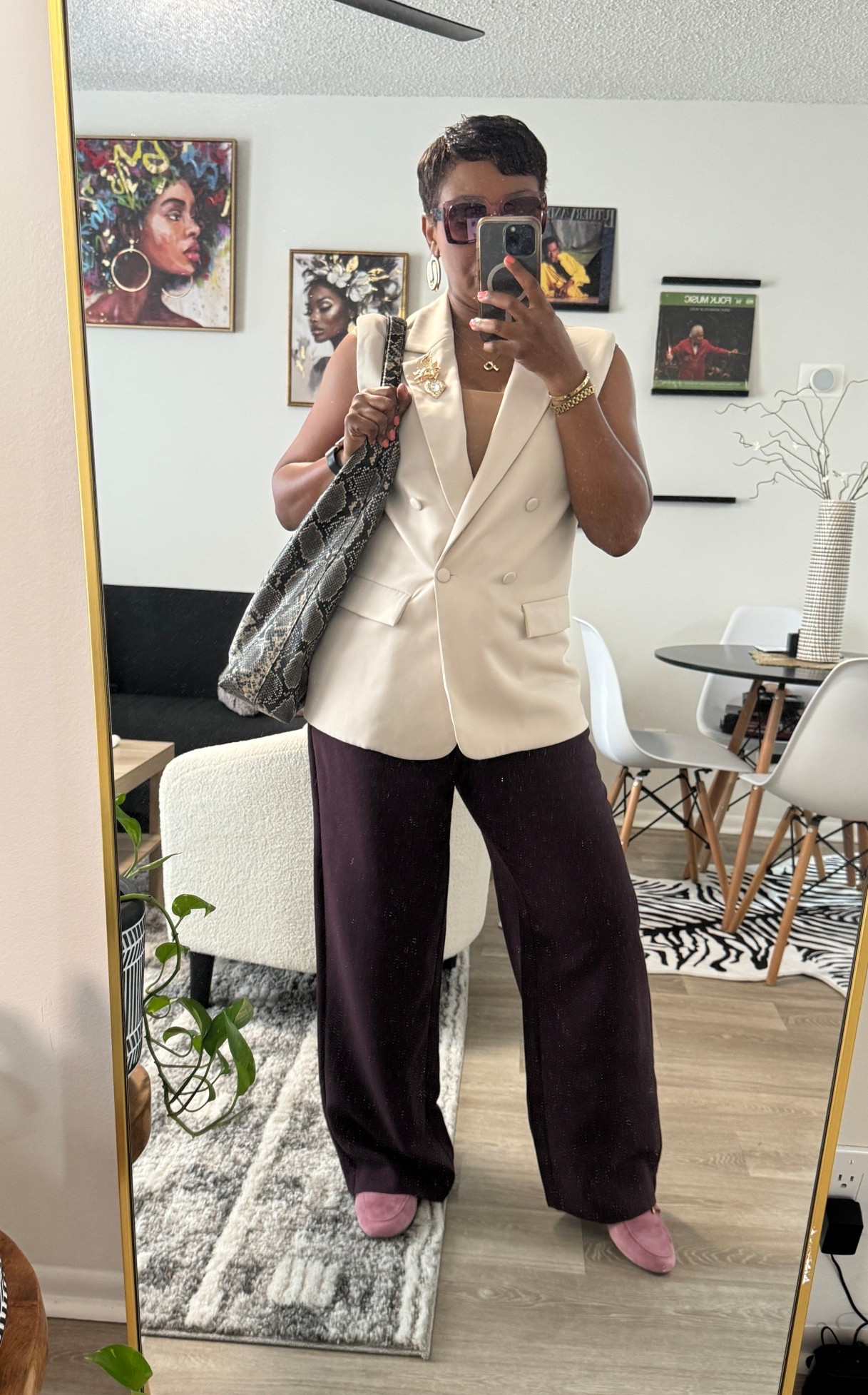 Seasonal depression has left the building!  

#LTKOver40 #LTKMidsize #LTKWorkwear