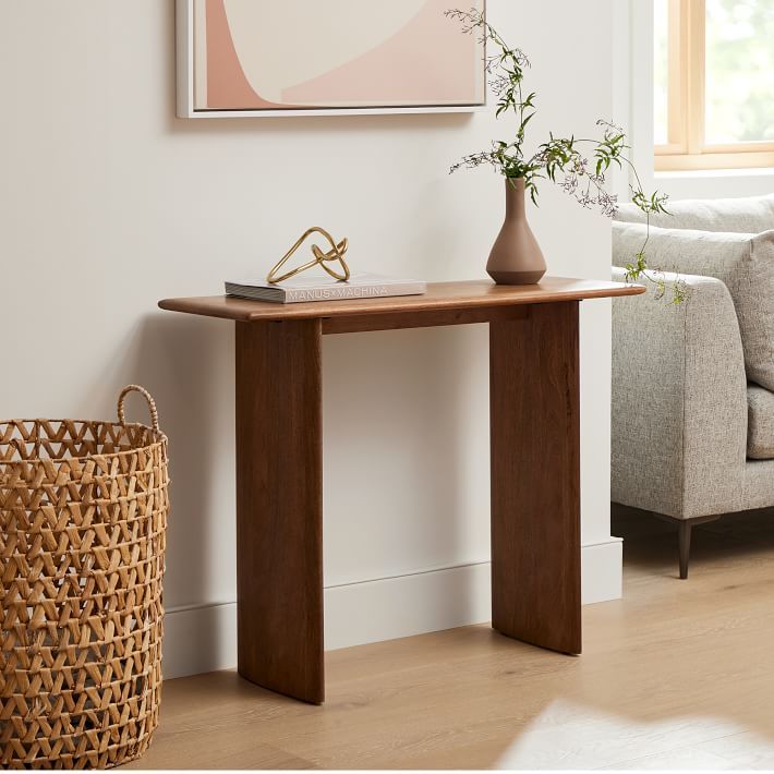 Anton Solid Wood Console Table (39") | West Elm (US)