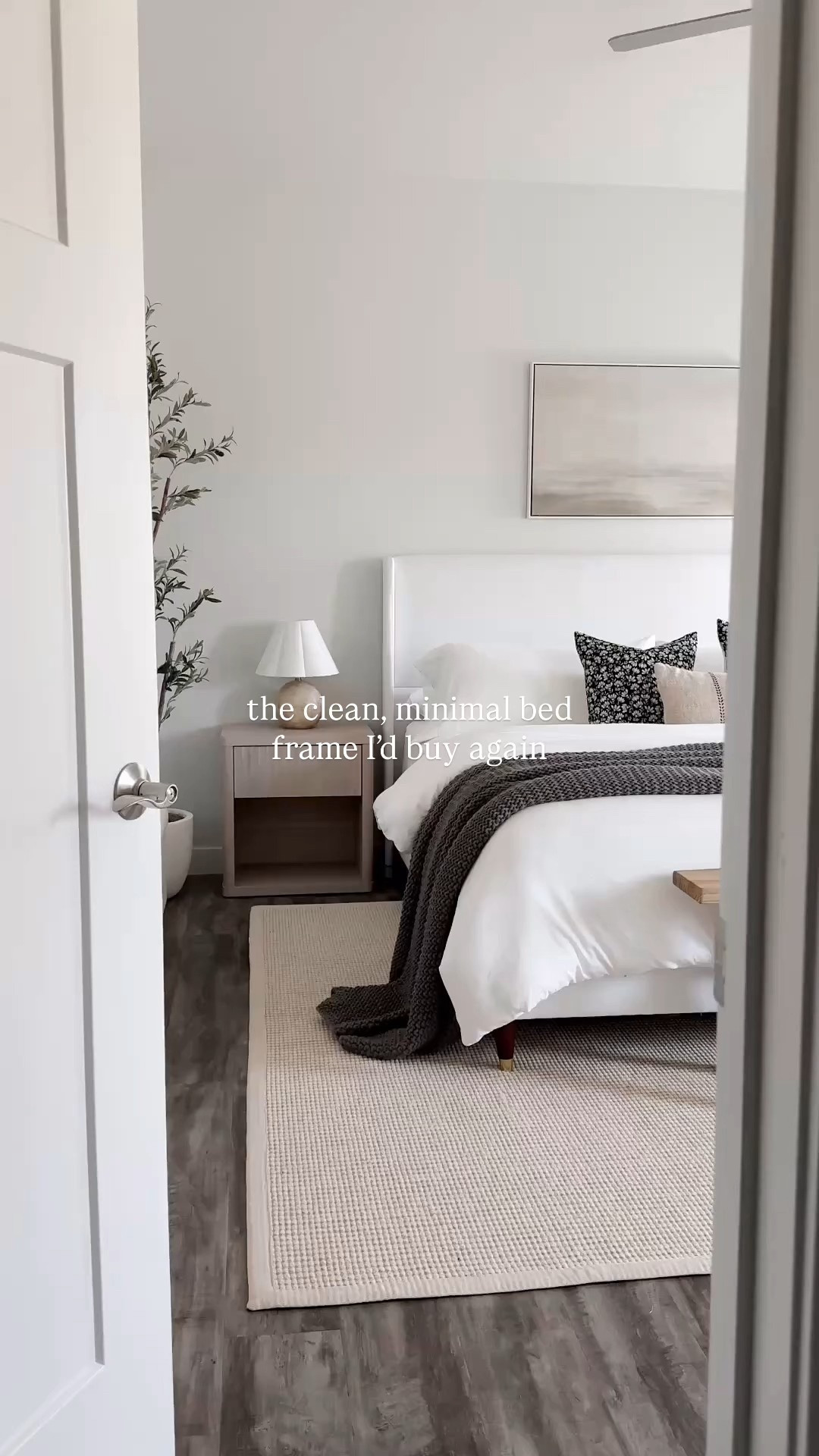 The easiest way I’ve made our bedroom feel high-end without spending thousands was upgrading to this bed frame 🙌🏼 it’s so simple and classic!

#LTKSaleAlert #LTKHome