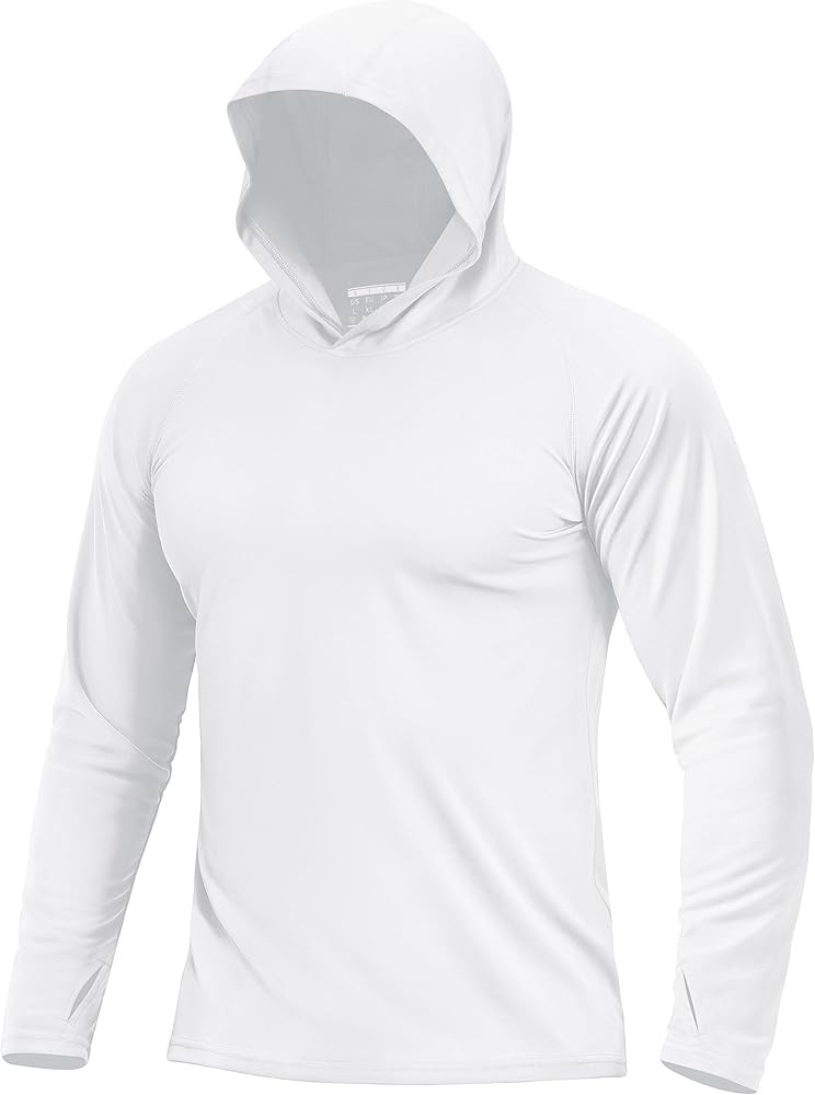 Boladeci Men's UPF 50+ Sun Protection Lightweight Hoodie Shirts Long Sleeve Fishing Shirt SPF UV ... | Amazon (US)