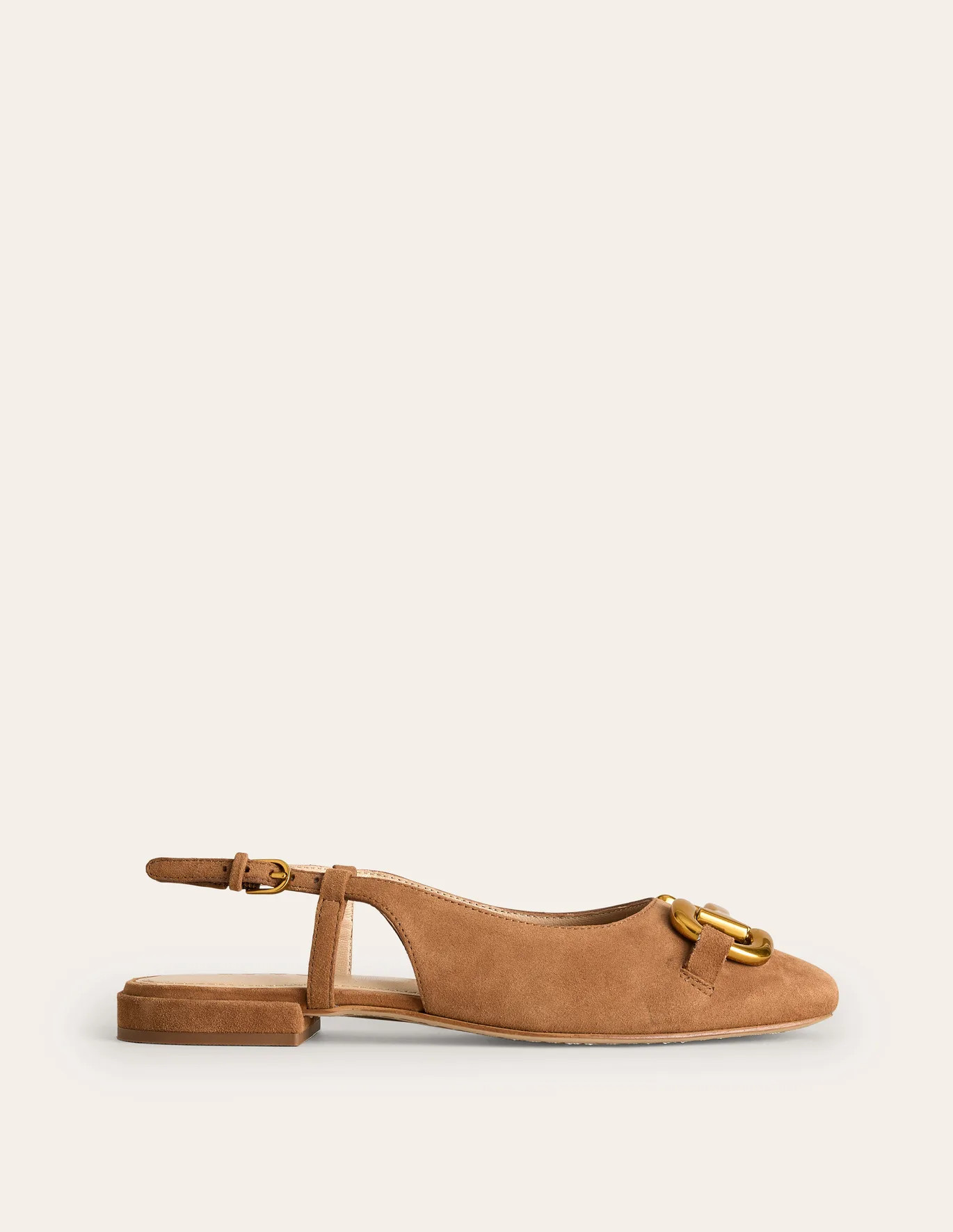 Iris Snaffle Slingback Flats | Boden (US)