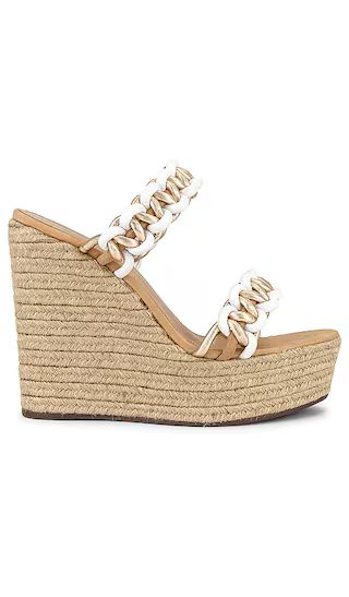 Juliet Wedge in Light Nude | Revolve Clothing (Global)