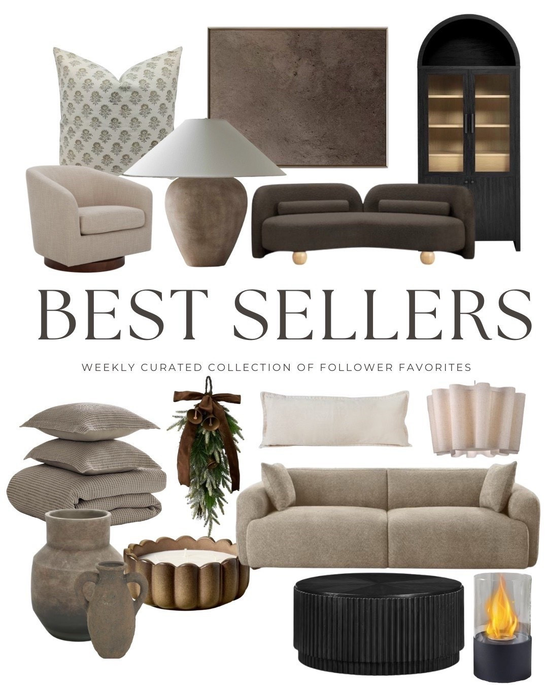 This week’s Best Sellers are all about cozy neutrals and timeless textures 🤎 A curated roundup of follower favorites — from statement furniture to warm, earthy accents you’ll love season after season.

Shop the pieces everyone’s loving this week!#BestSellers #NeutralHomeDecor #ModernCozyStyle #HomeInspo #InteriorDesignFavorites #WarmNeutrals #LTKFinds #HomeDecorLovers #FollowerFavorites



#LTKHome #LTKStyleTip #LTKFindsUnder100