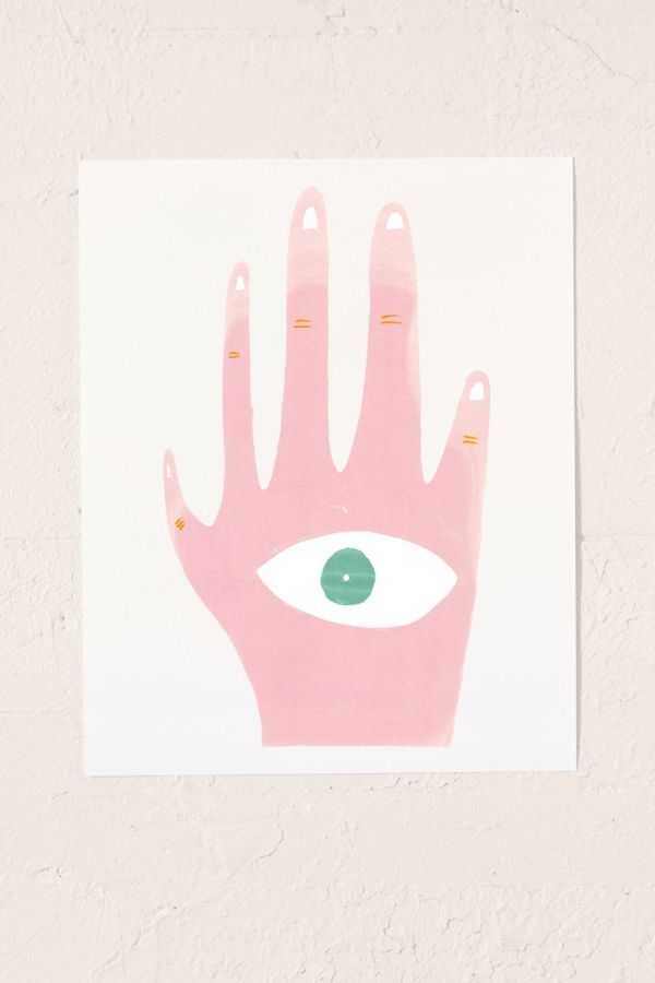 Barbara Dziadosz Lucky Five Art Print | Urban Outfitters (US and RoW)