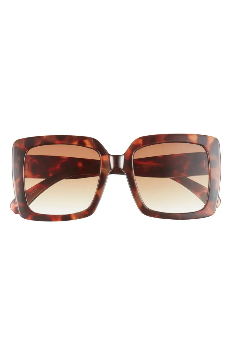 Oversize Classic Square Sunglasses | Nordstrom