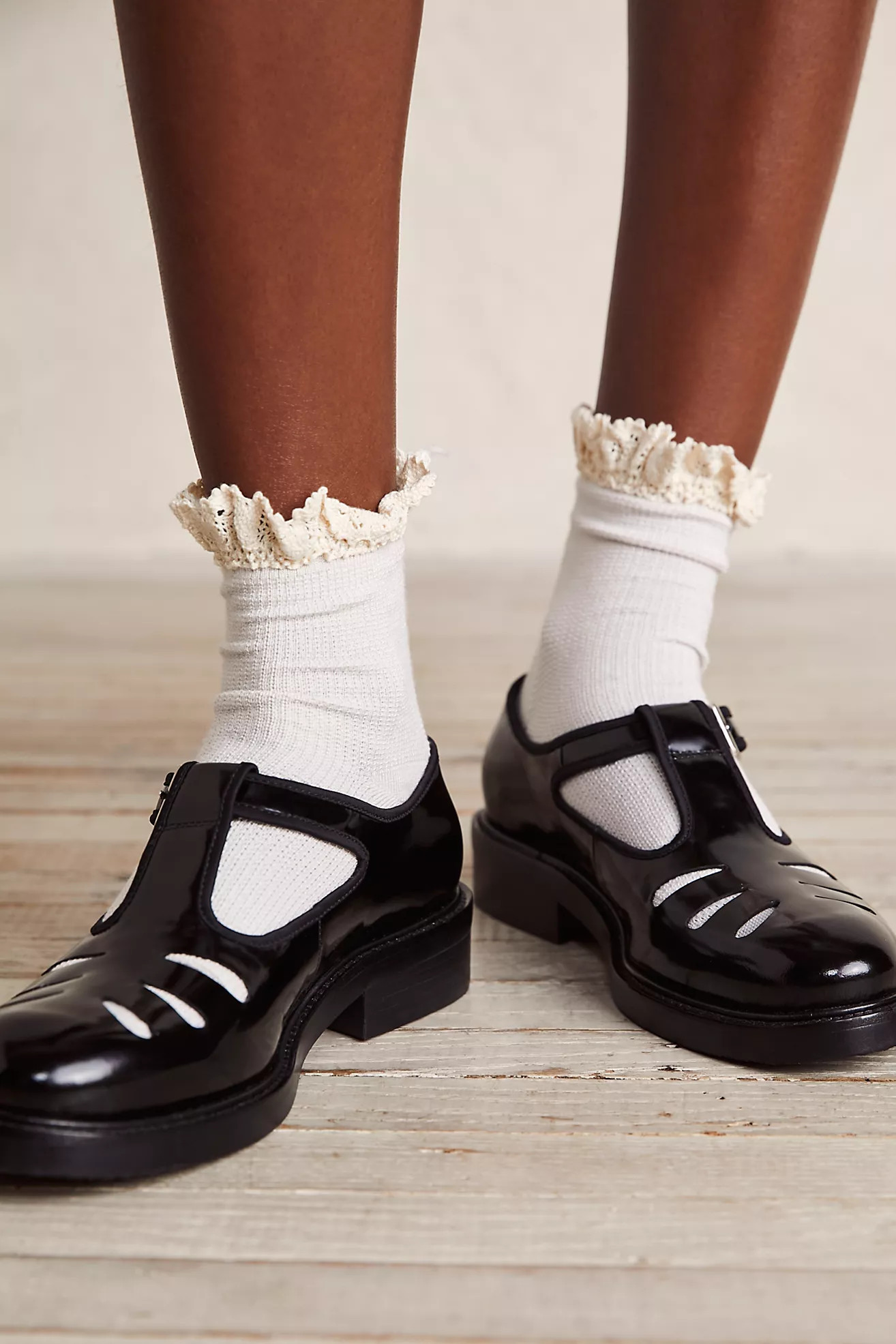 Beloved Waffle Knit Ankle Socks | Free People (Global - UK&FR Excluded)