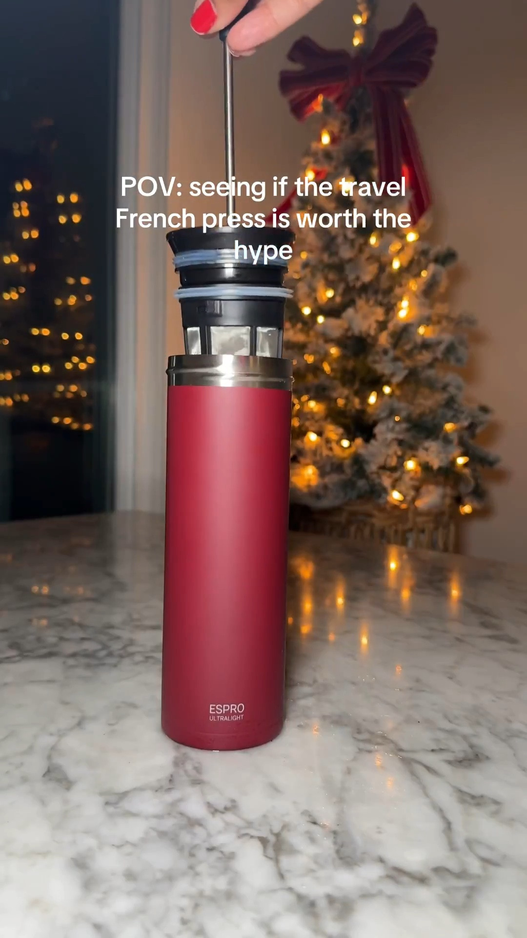 Travel French press is a must for coffee lovers who need their coffee fix on the go!! So easy to use and tastes good! #coffee #giftideas #frenchpress #christms

#LTKmorningroutine #LTKHome #LTKGiftGuide