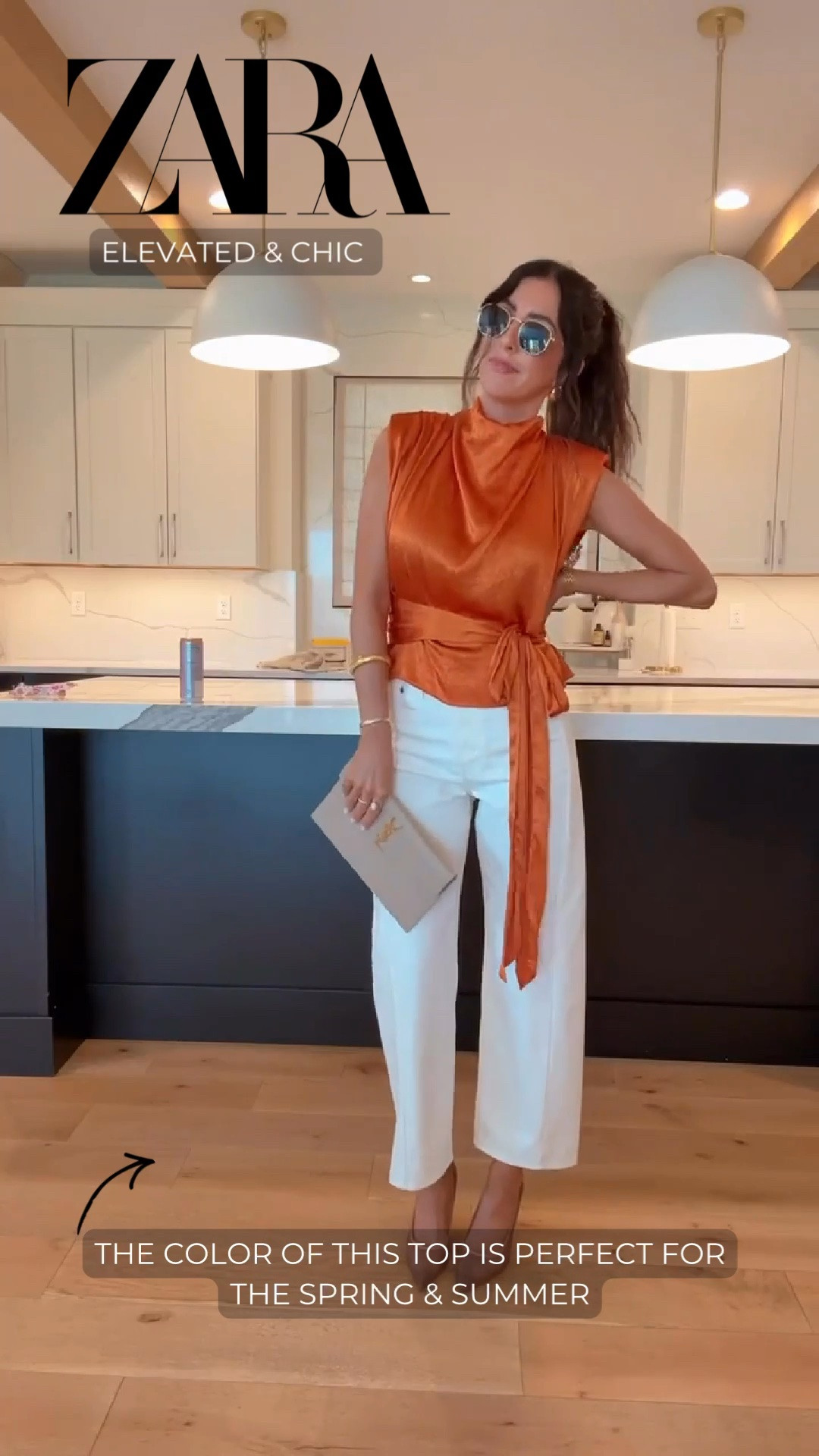 Top is in a small and jeans a 26..could have done a 27! Love this look for brunch or an elevated look. 

Zara fashion, elevated looks 

@Zara

#LTKootd #LTKgrwm #LTKSaleAlert