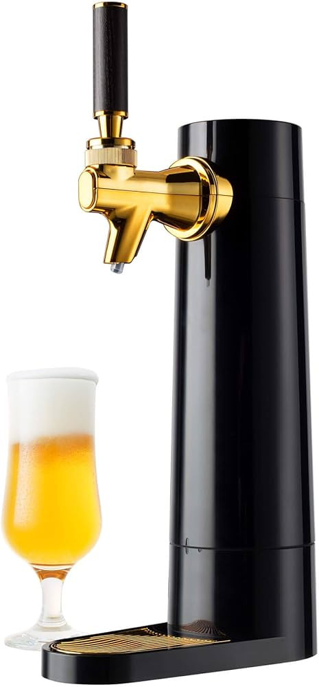 GREEN HOUSE: Draft Pour Beer Dispenser & Ultra Fine Foam Maker - Mini Kegerator for Home. Draft P... | Amazon (US)