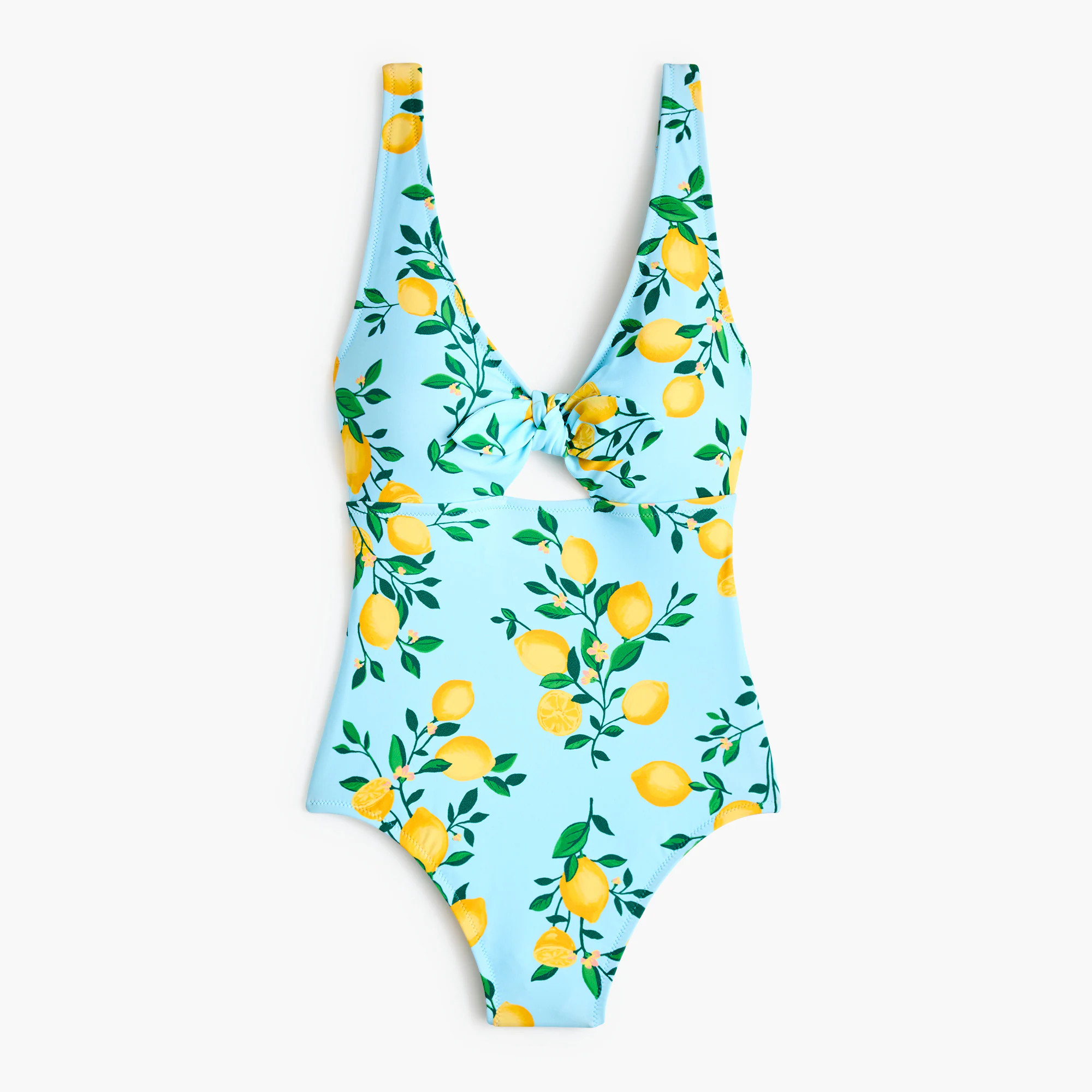 Lemon-print one-piece swimsuit | J.Crew Factory