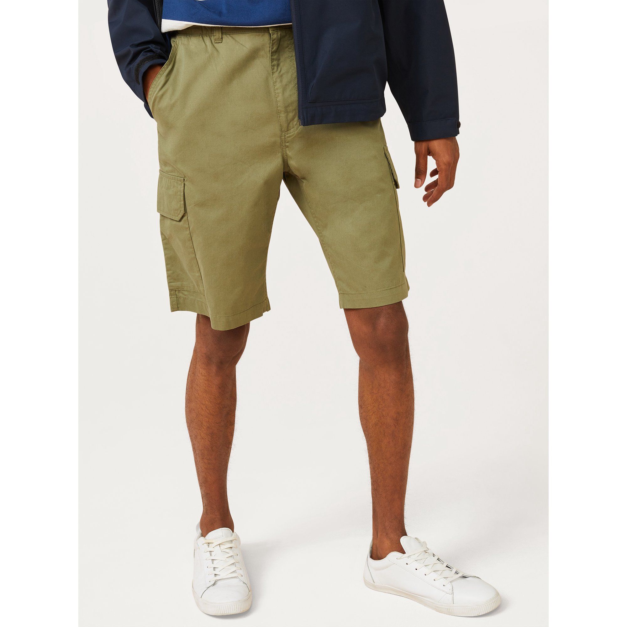 Free Assembly Men's E-Waist Cargo Shorts | Walmart (US)