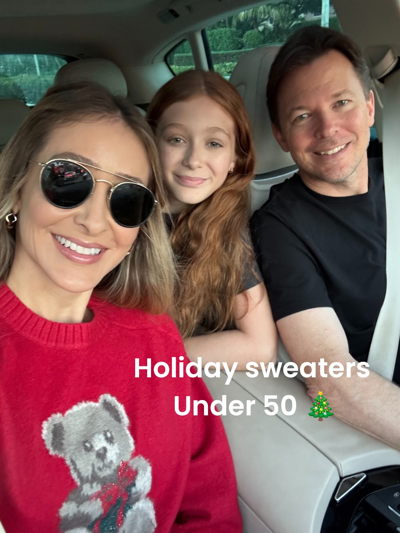 Cute holiday sweaters 
I am wearing a size 17-18 kids size 


#LTKSeasonal #LTKHoliday #LTKGiftGuide