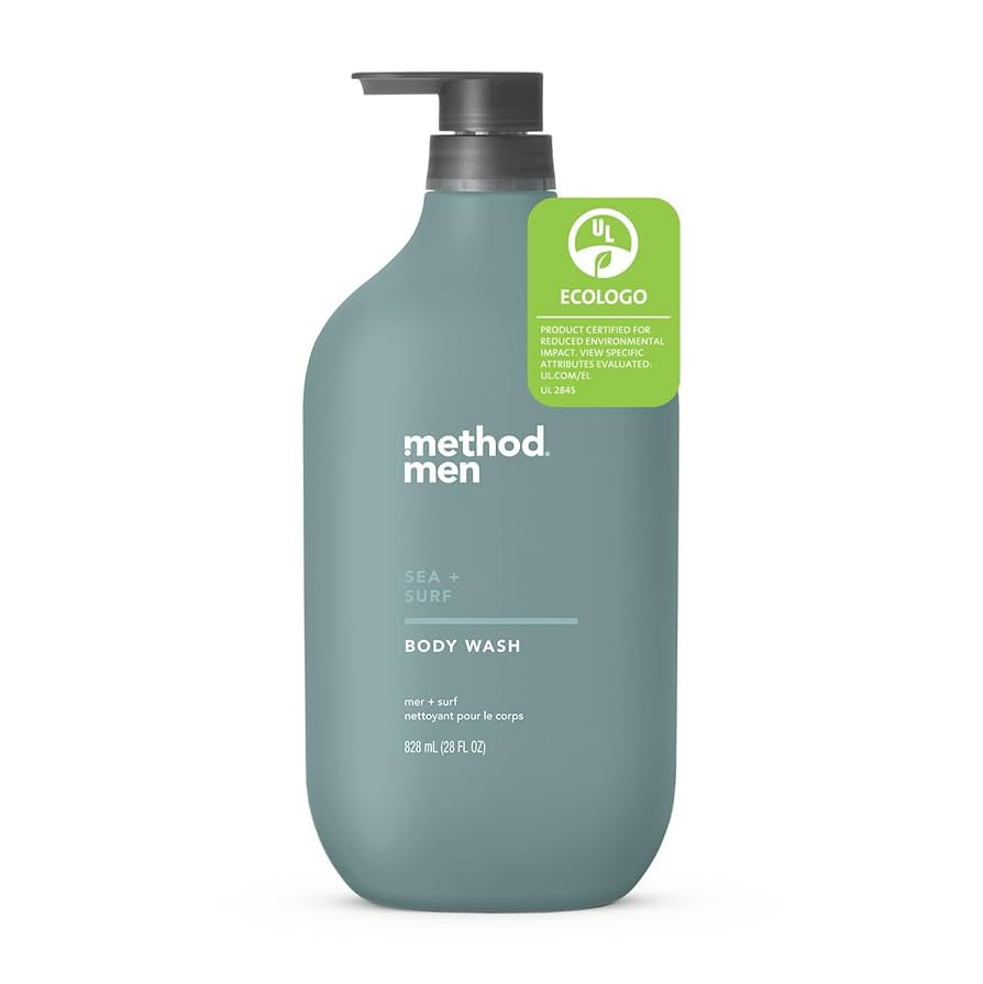 Method Body Wash, Sea + Surf, Paraben and Phthalate Free, Biodegradable Formula, 28 oz, (Pack of ... | Amazon (US)