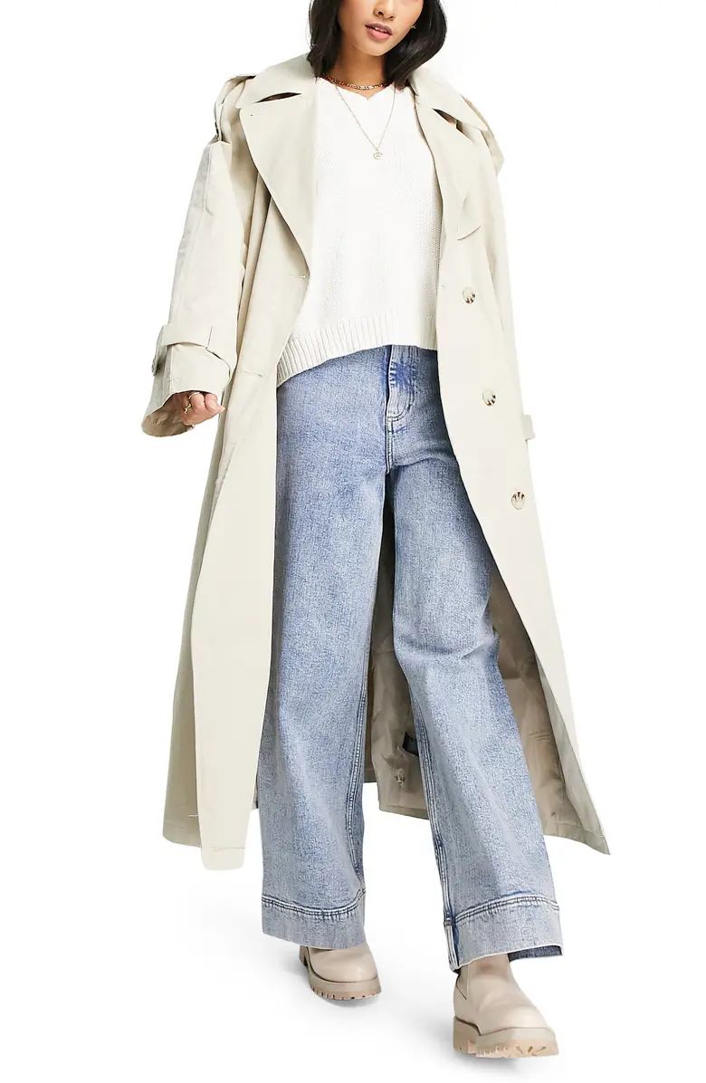 Classic Oversize Cotton Trench Coat | Nordstrom