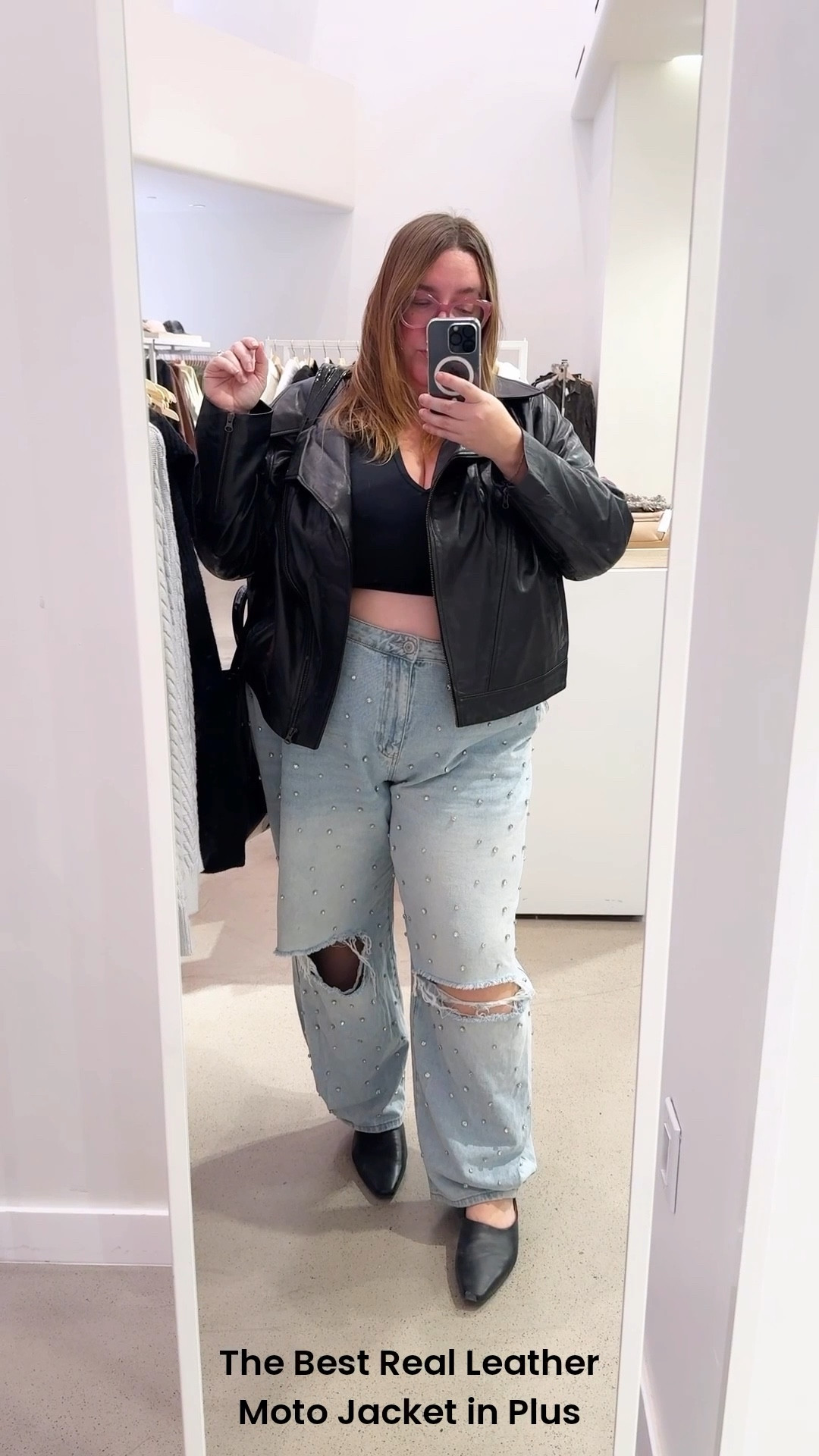 This real leather jacket just gets better with time and wear (I’ve had it for 2+ years now), and it’s on MAJOR sale right now in two colors. Sizes XS-3X too 🙌🏻

#LTKPlusSize #LTKSeasonal #LTKStyleTip