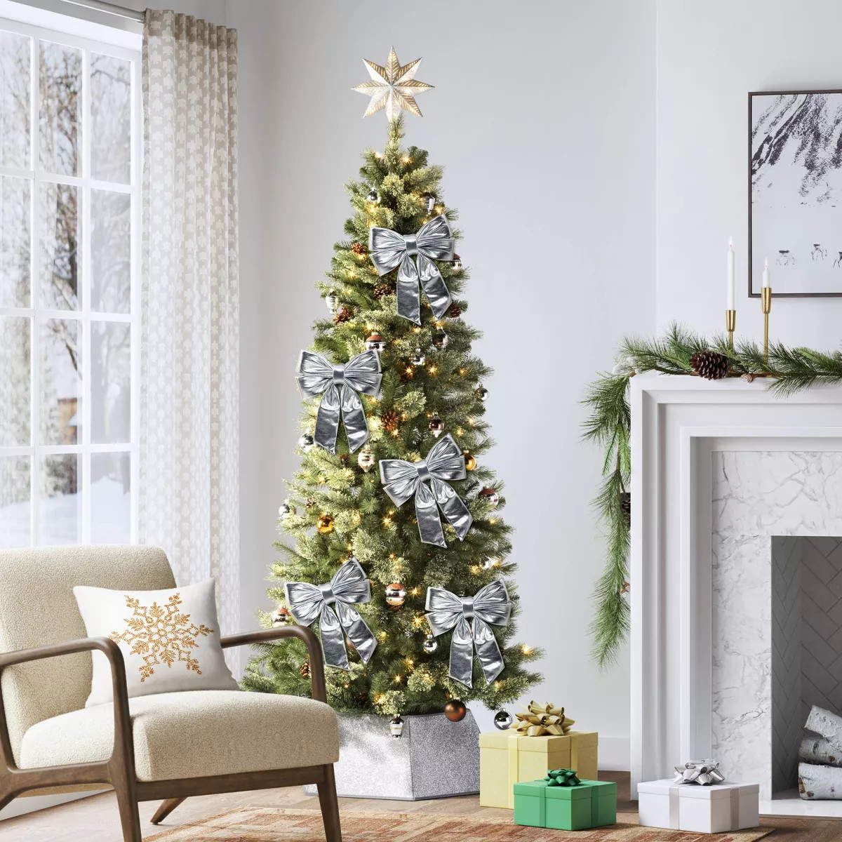 Small Double Christmas Decorative Bow - Wondershop™​​​​​​​ | Target