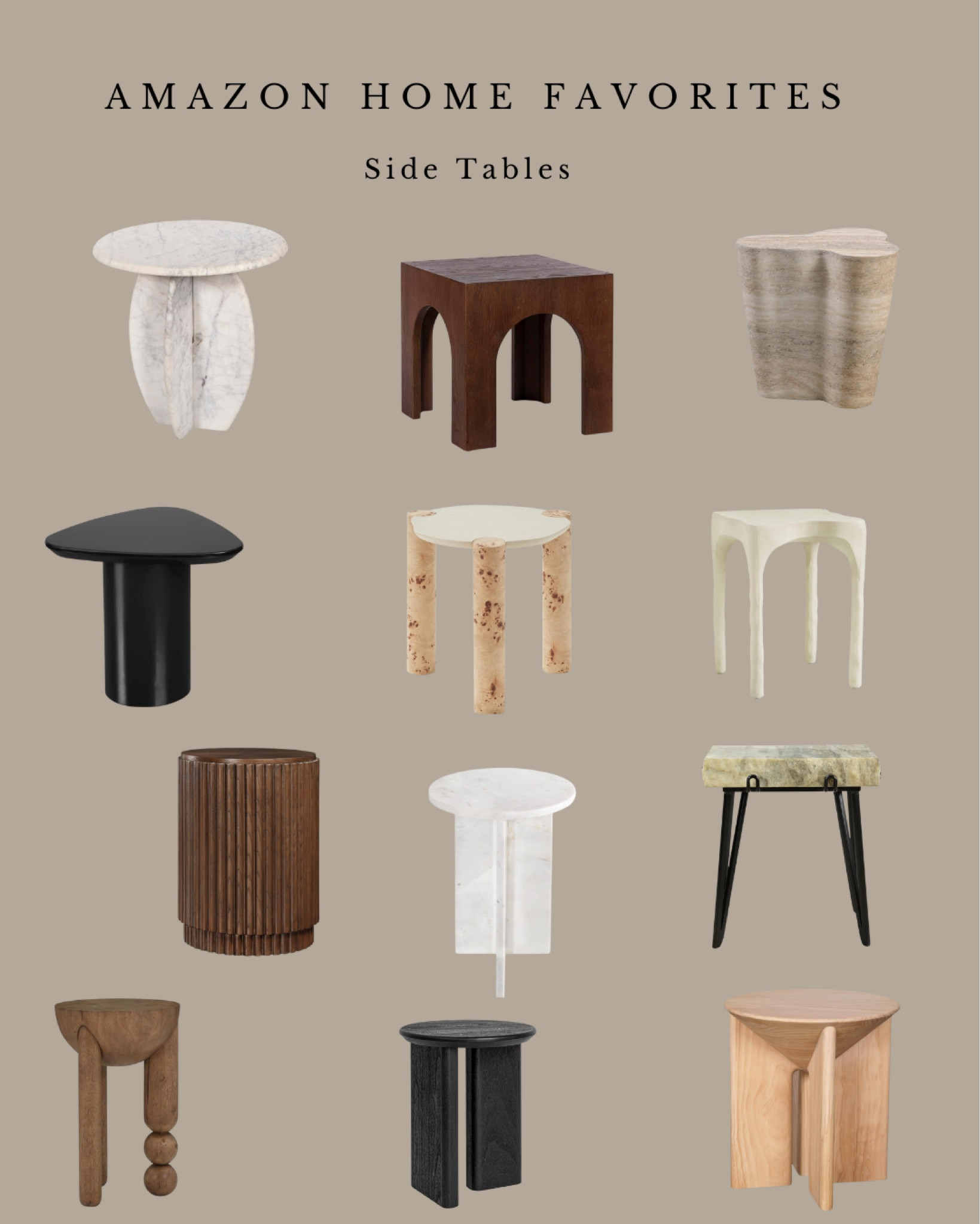 Affordable Side Tables Amazon! 

#LTKHome