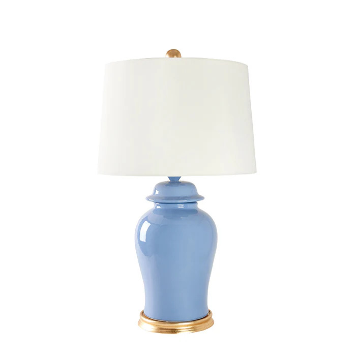 Grande Temple Jar Lamp in French Blue | Caitlin Wilson Design