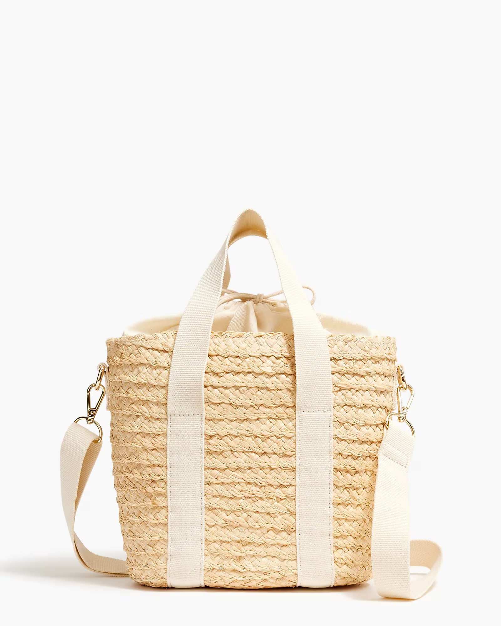 Raffia straw mini tote bag | J.Crew Factory