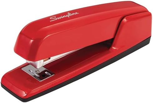 Swingline Stapler, 30 Sheet Capacity, 747 Business Stapler, Jam Free, Metal, Rio Red (74736) | Amazon (US)