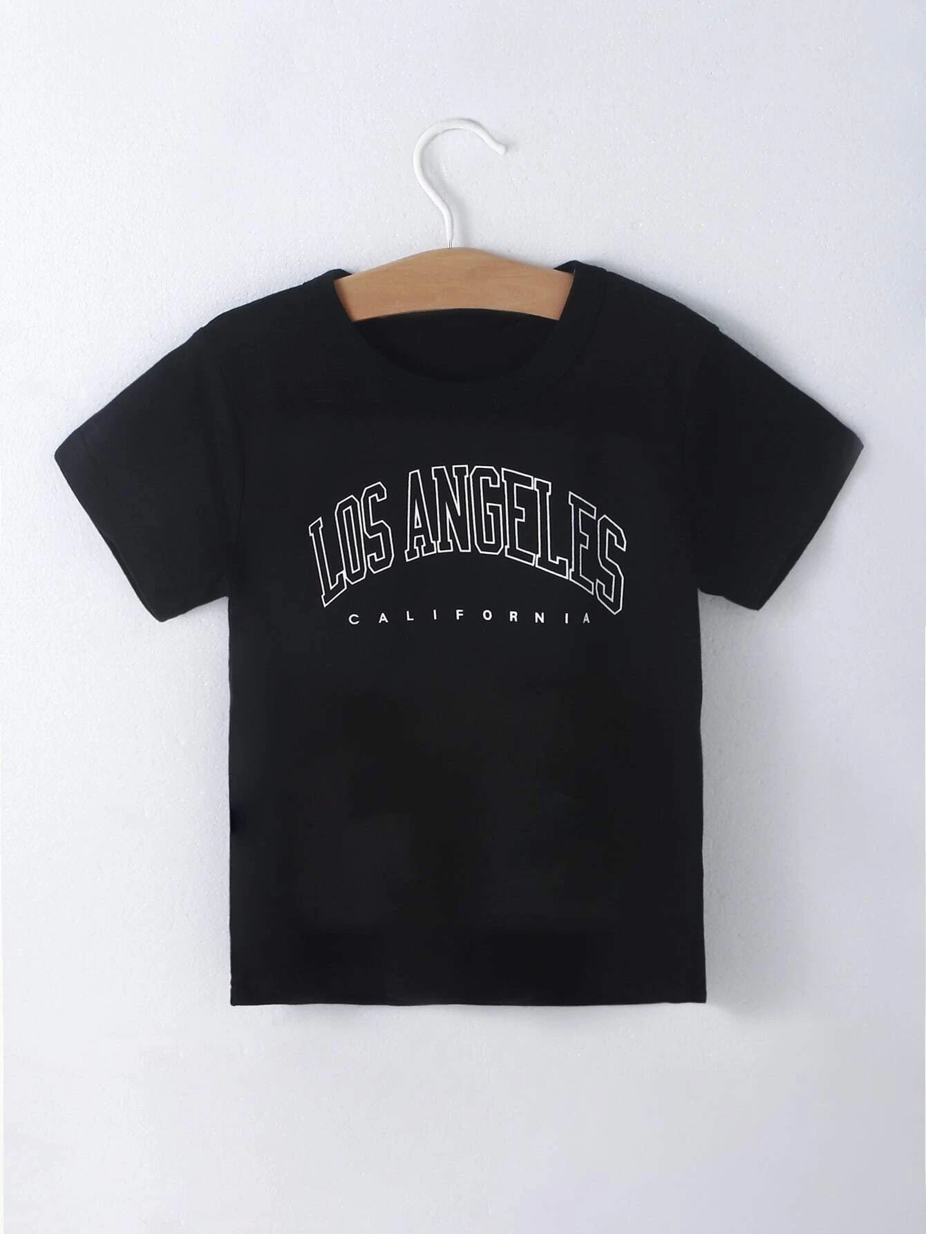 Toddler Girls Letter Graphic Tee | SHEIN