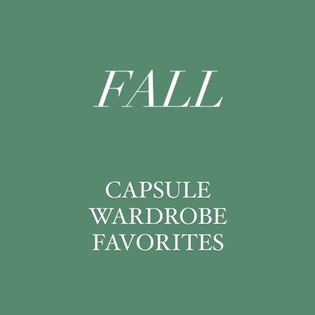Rounded up a few of my favorite fall staples! Most of which are pieces I have owned for 5+years



#LTKSeasonal #LTKstyletip