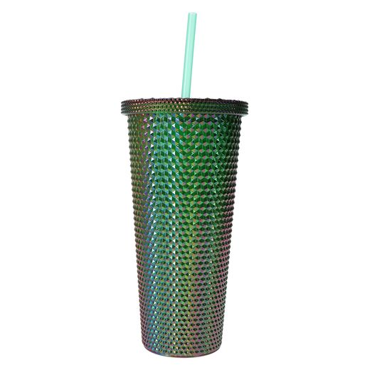 metallic diamond tumbler 24oz | Five Below