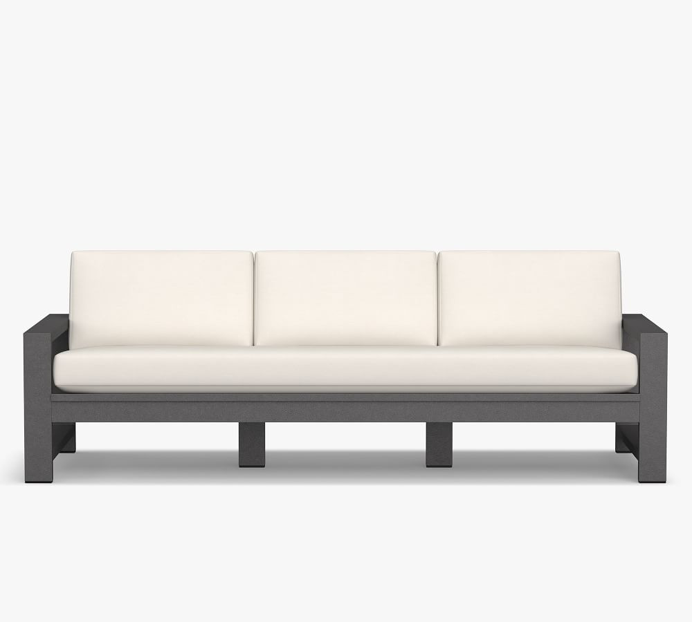 Indio 93.5" Metal Grand Sofa | Pottery Barn (US)