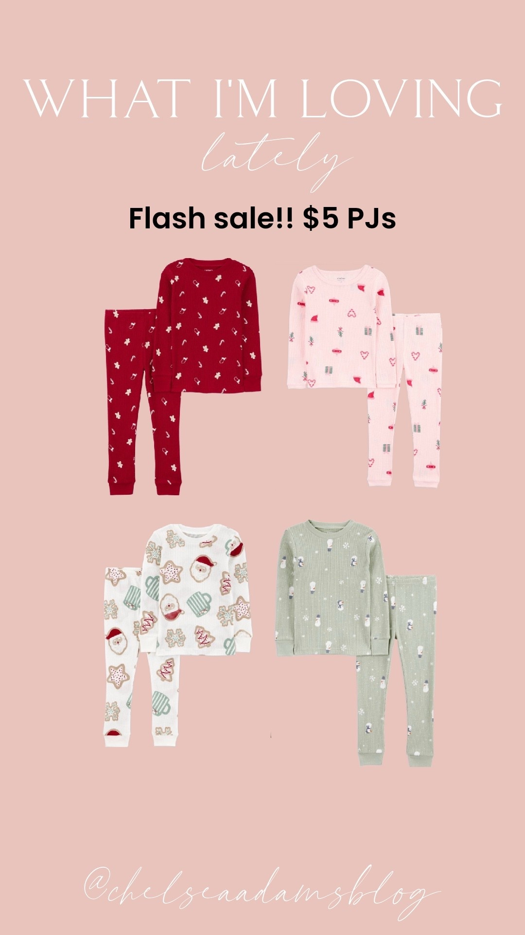 Flash sale holiday pajamas
Christmas pajamas
Target pajamas
Kid clothes
Toddler outfit
Toddler boy clothes
Toddler girl clothes
Carters clothess

#LTKKids #LTKFindsUnder50 #LTKSaleAlert
