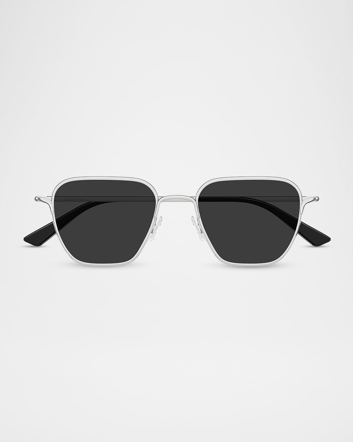 Men & apos;s AM0561S-001 Metal Square Sunglasses | Neiman Marcus