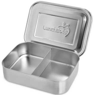 Lunchbots Small 2 Compartment Snack Packer | Well.ca