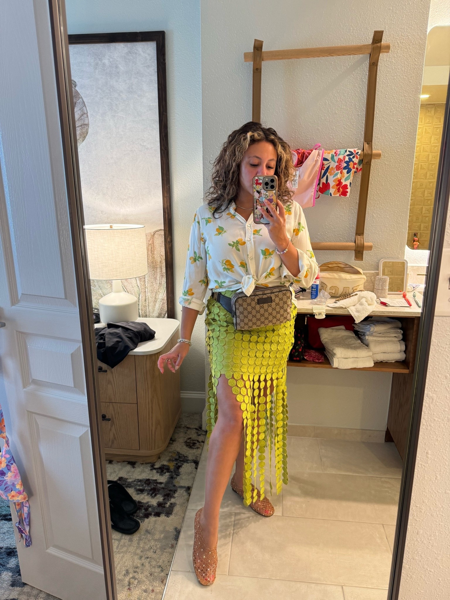 Ootn: tied button up lemon shirt and this fabulous fringe skirt from vici 

Vacation outfit. Vacation look. Date night outfit.

#LTKdayinmylife #LTKootd