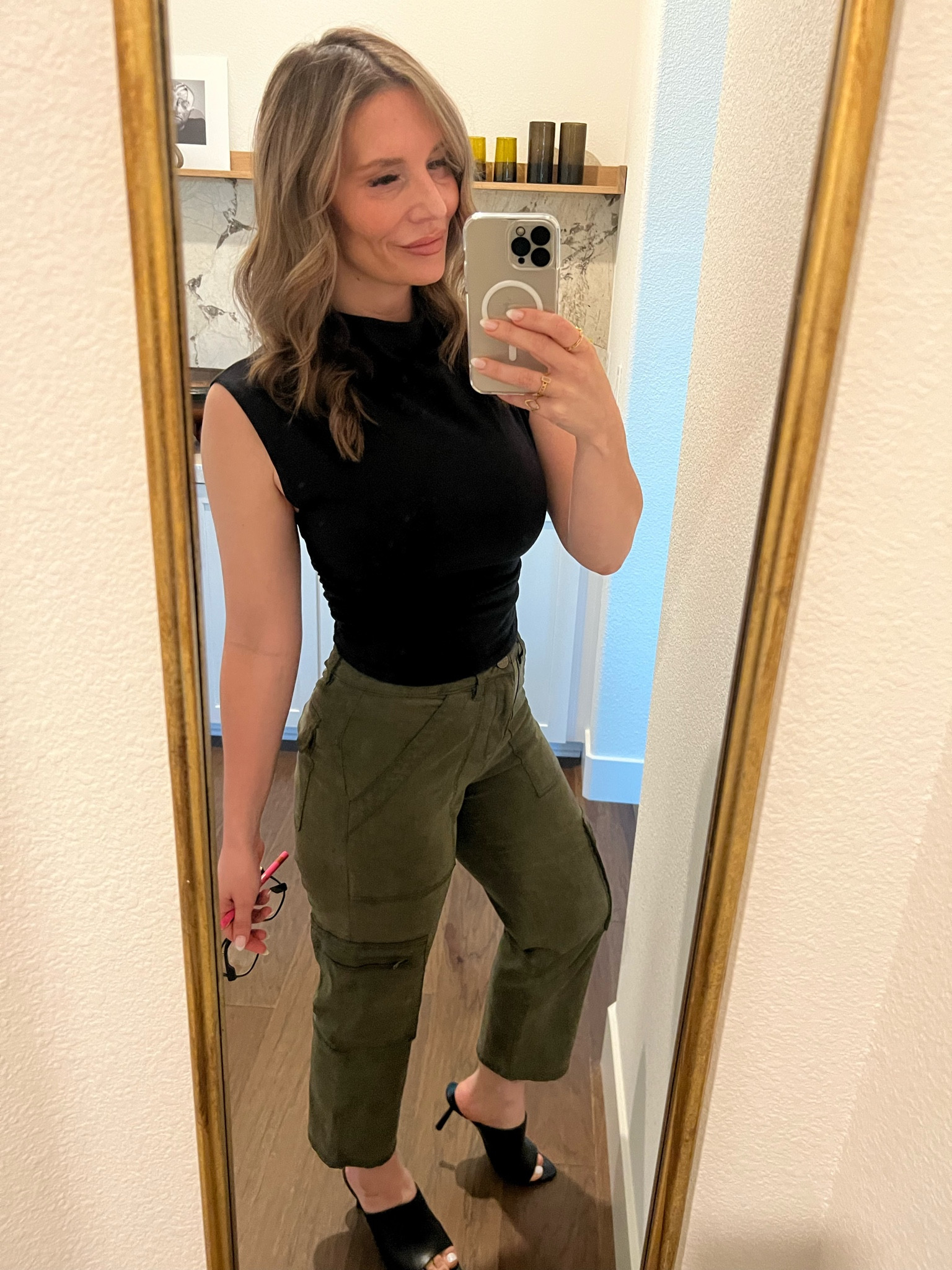 Wine Fest outfit  #summeroutfit #sandals#newtrends #blacktop

#LTKSeasonal #LTKstyletip