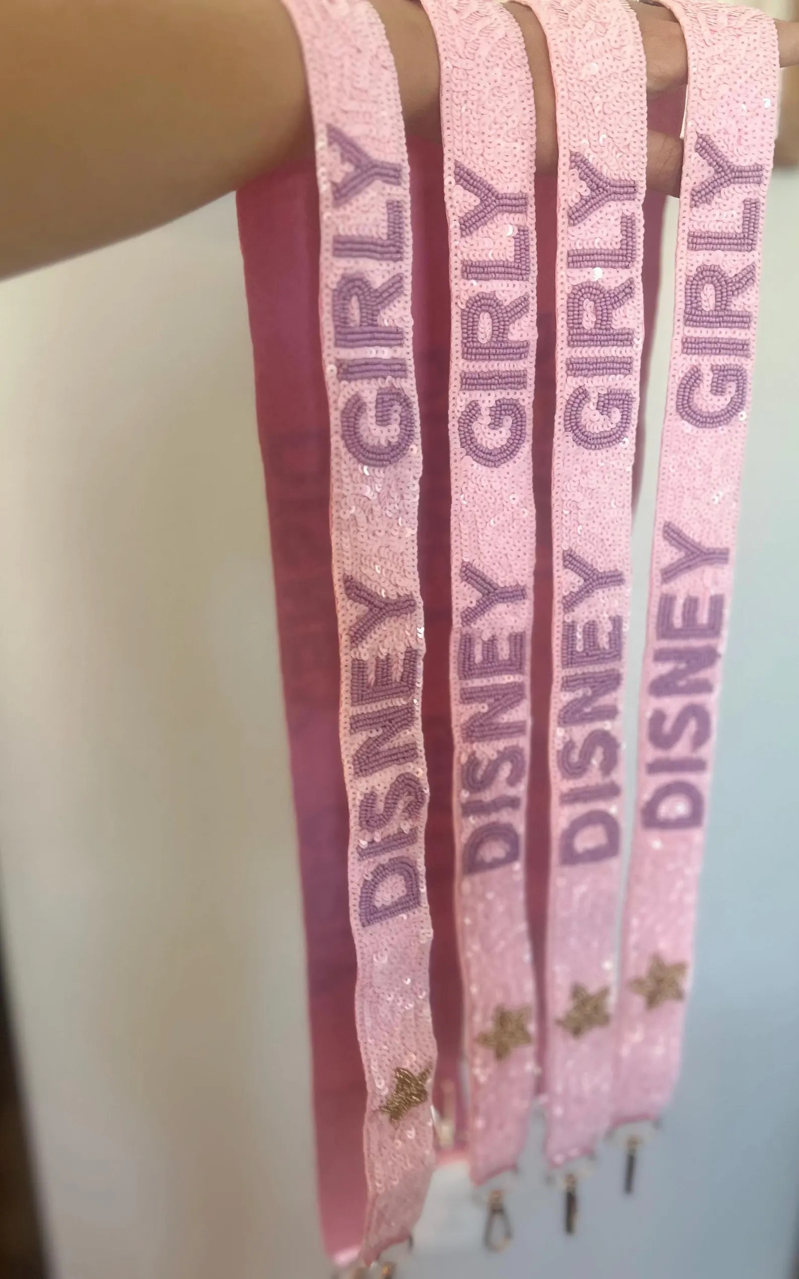 Girly sequin purse strap / theme park bag / magical bag / princess strap / Sequin purse strap/ Di... | Etsy (Global)