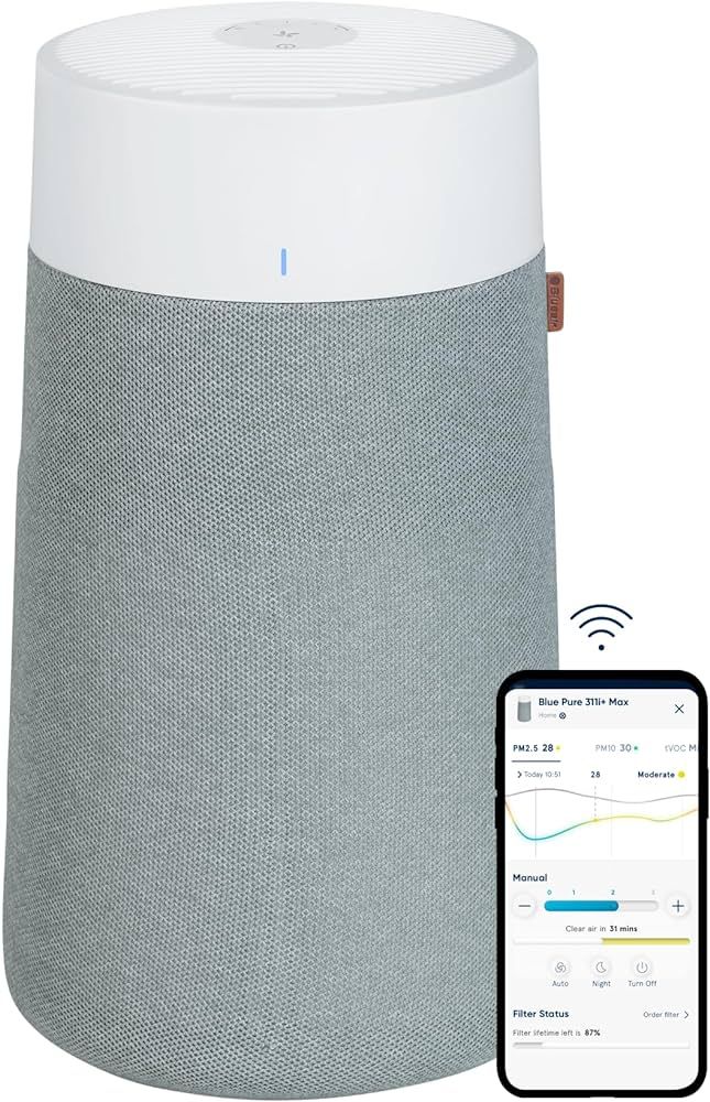 BLUEAIR Air Purifiers for Large Home Room, HEPASilent Air Purifiers for Bedroom, Air Purifiers fo... | Amazon (CA)