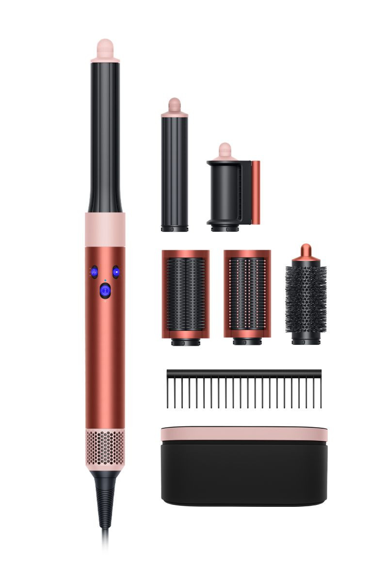 Dyson Holiday Dyson Airwrap multi-styler and dryer Complete Long (Strawberry Bronze/Blush Pink) | Dyson Canada