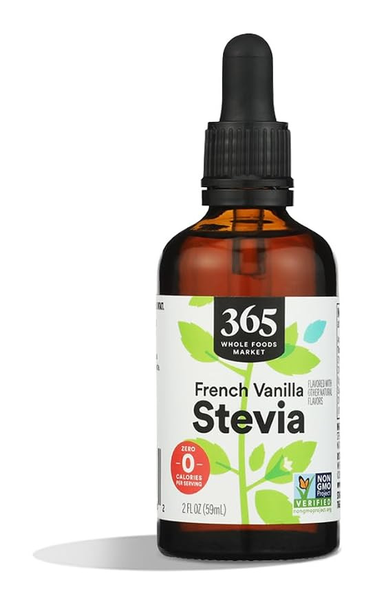 365 by Whole Foods Market, Stevia Liquid Extract, Naturally Flavored French Vanilla, 2 Fl Oz | Amazon (US)