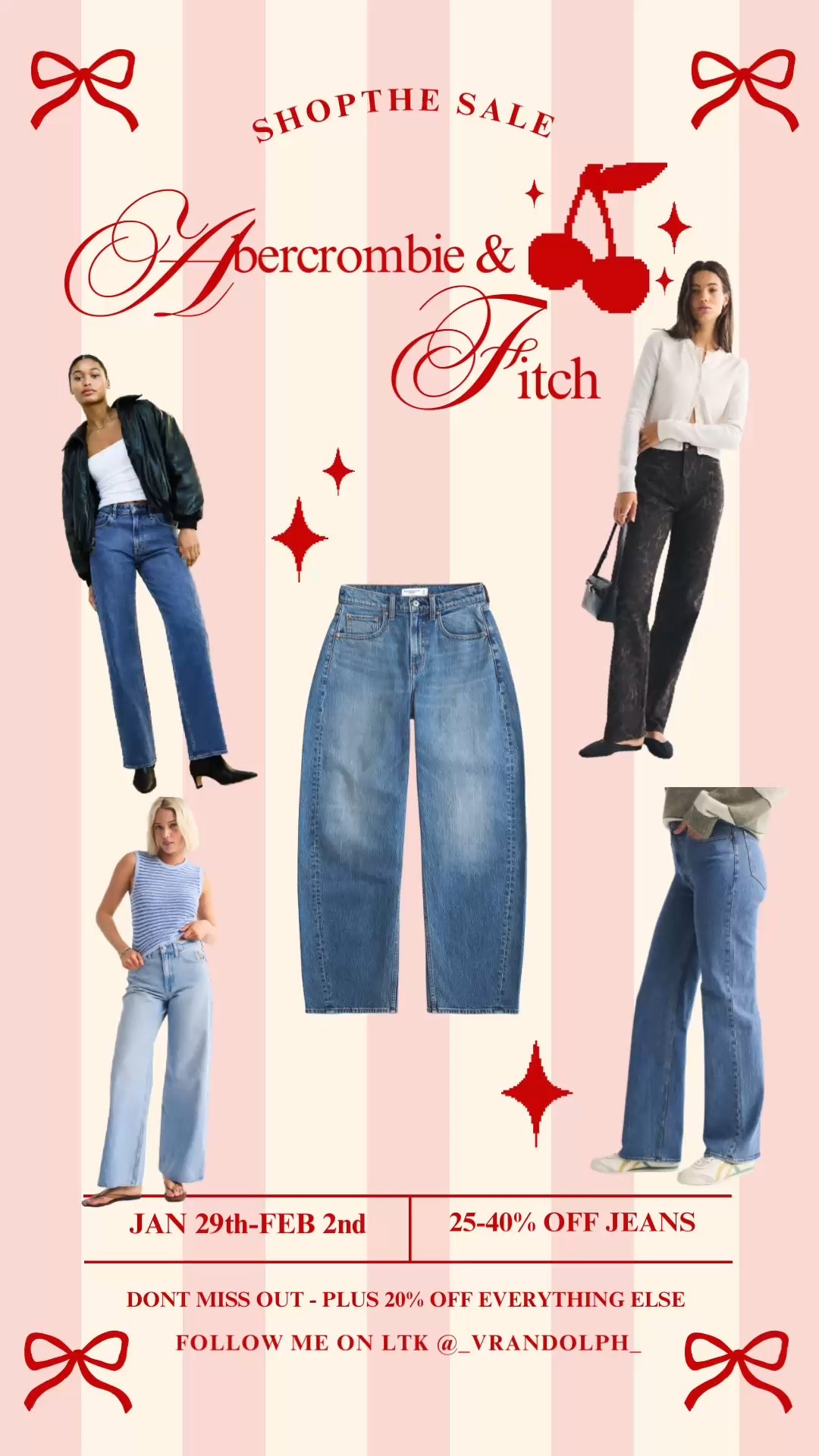 Abercrombie & Fitch Sale! 🤍

#LTKValentine #LTKootd #LTKSaleAlert