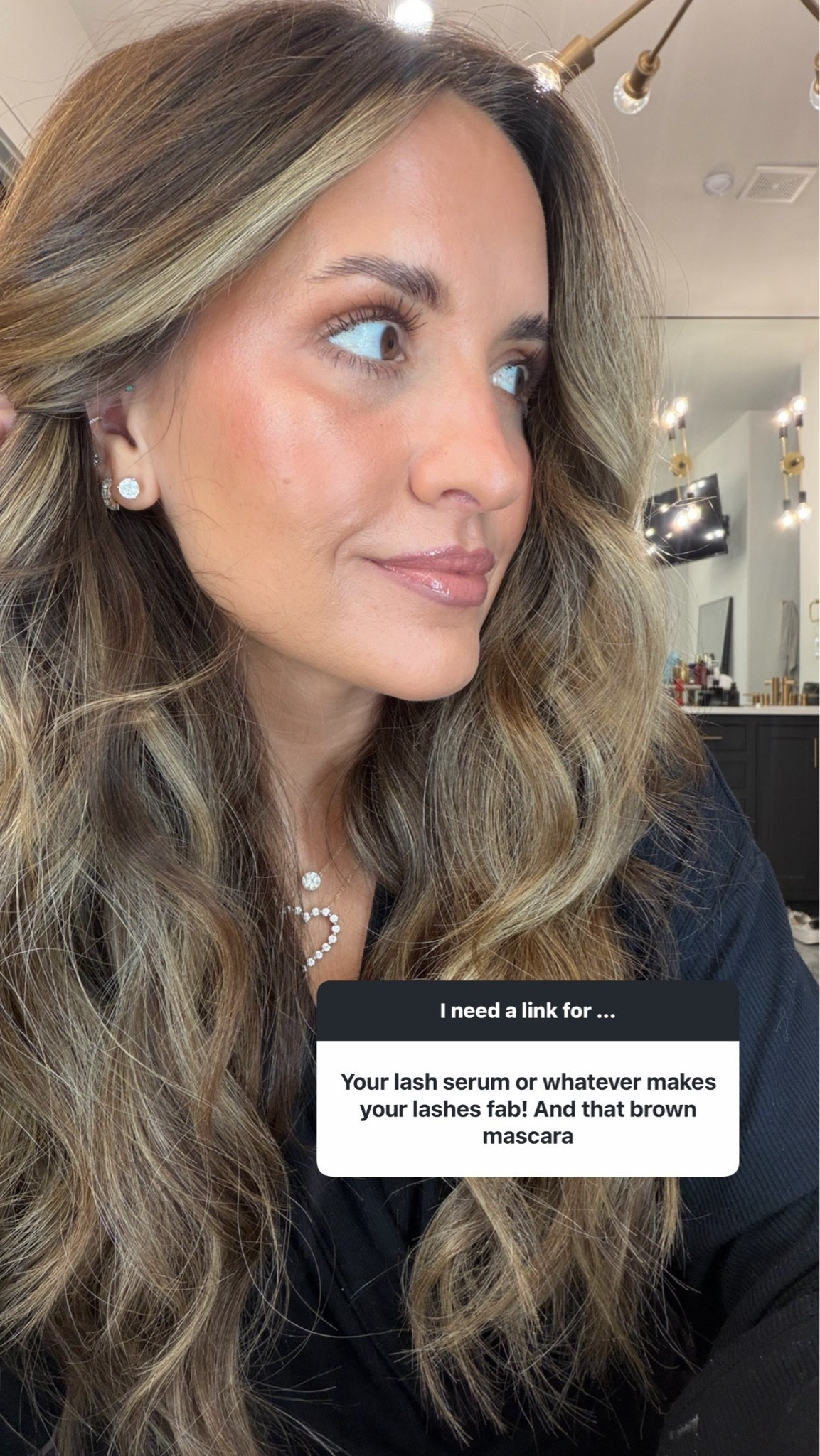 here are the lash serums and mascaras I switch between!
