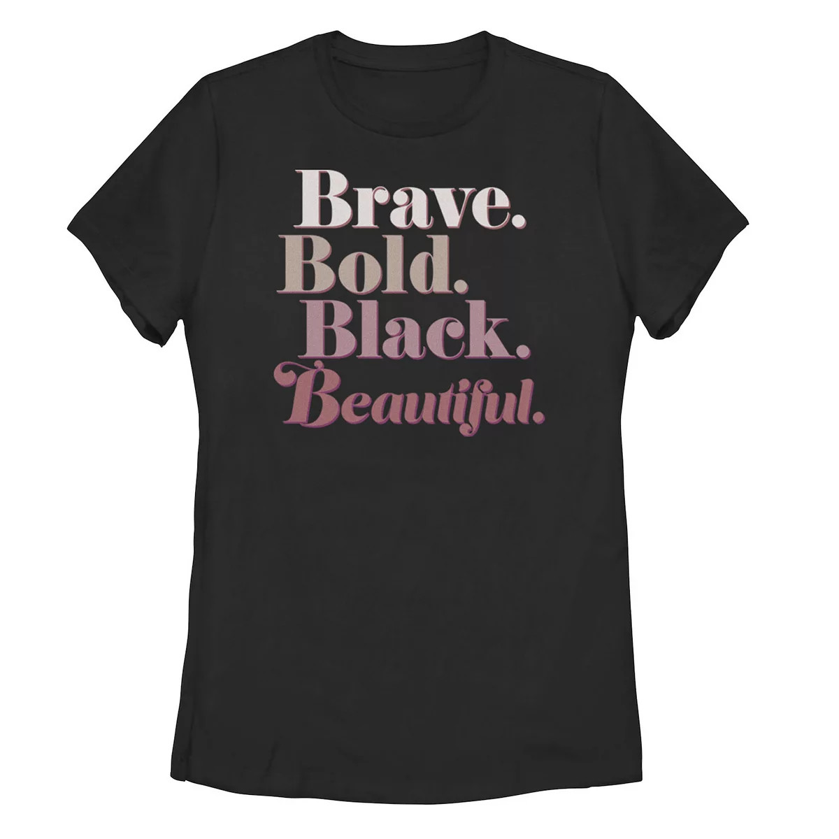 Juniors' Black Beauty Text Tee | Kohl's