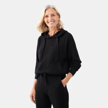 Luxe Cashmere Blend Sweater Hoodie | Martha