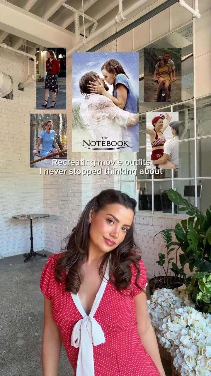 Comfort movie 🕊️💌 #thenotebook #outfitrecreation #alliehamilton