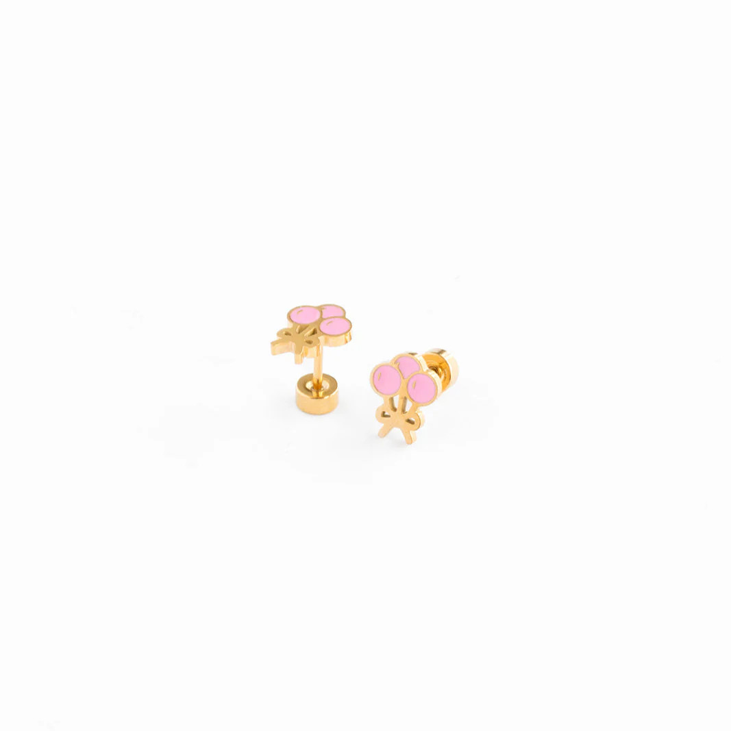 Enamel Balloon Stud Earring | Pip Pop Post