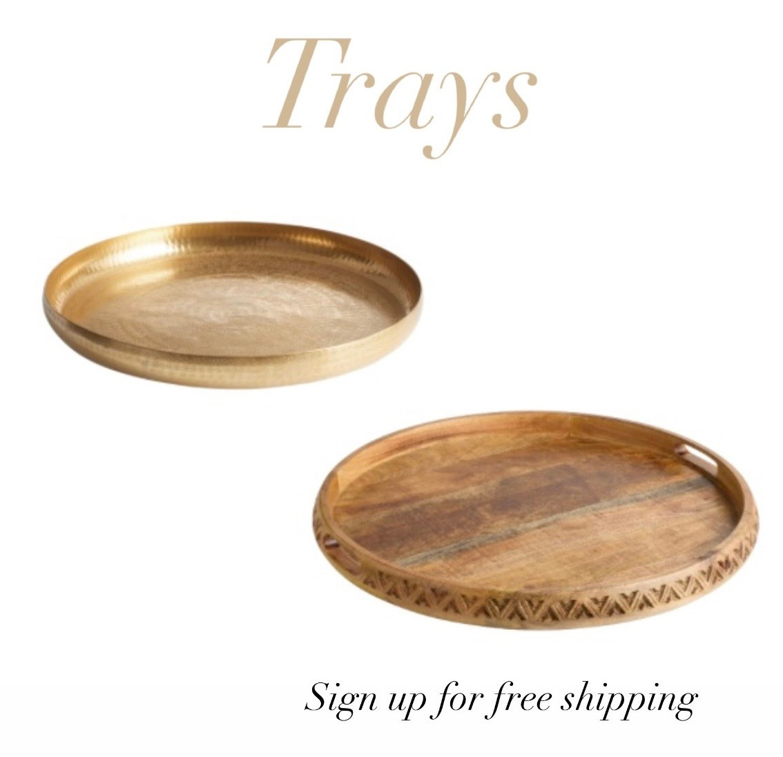 Trays for Christmas decor, food serving tray, home decor tray

#LTKHome #LTKHoliday #LTKFindsUnder100